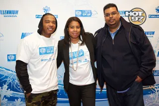 Giving Back - Ja Rule arrives to Hot 97's Hip Hop Has Heart foundation where he and other celebs served food and performed for the less-fortunate in NYC at the annual Lift'Em Up event. &nbsp;(Photo: Karl Ferguson)&nbsp;&nbsp;(Photo: Karl Ferguson)