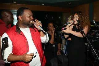 Rhymes for the People - Raekwon performs at PS Underground NYC with Grammy Artists Helping Hurricane Sandy Relief hosted by Jerry Wonda and Gina de Franco at Platinum Studio in New York City. (Photo: Monica Schipper/Getty Images for PS Underground)