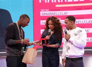 Gifts! - (Photo: Bennett Raglin/BET/Getty Images for BET)