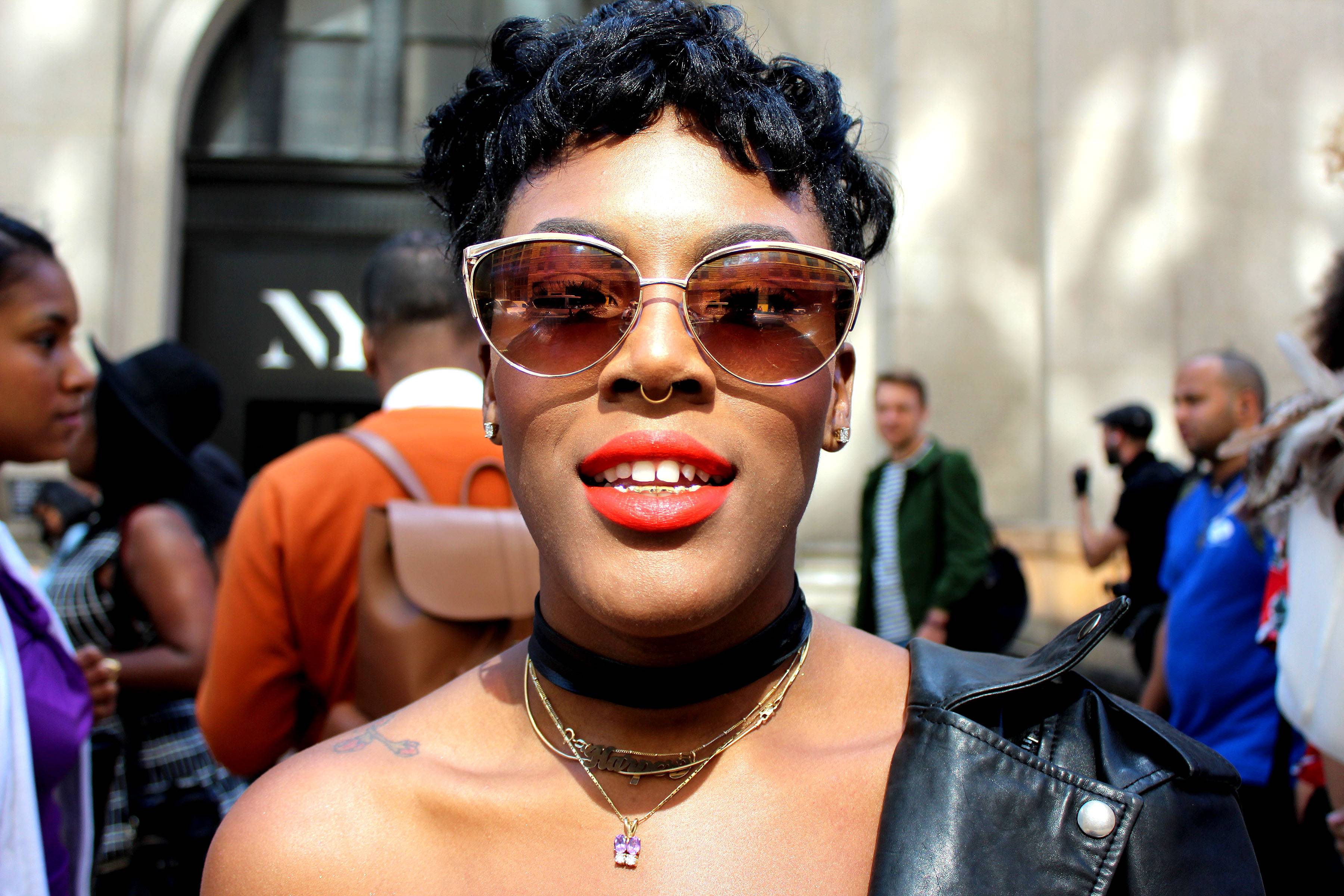 Girls With Grillz - - Image 7 from Street Style at New York Fashion ...