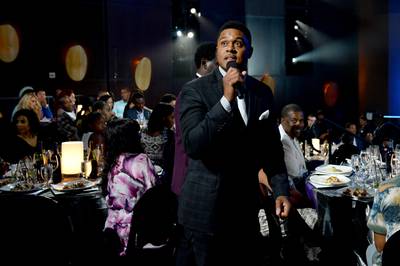 The Game Plan  - Pooch Hall knows all about the game, so it's not a surprise that he brings his A-game to The Players' Awards. (Photo: Ethan Miller/BET/Getty Images for BET)