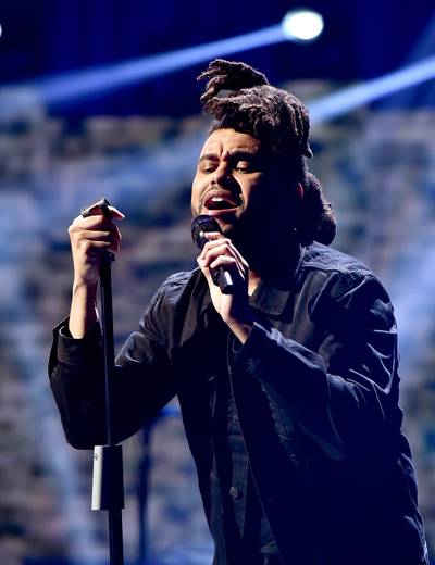 The Weeknd: 'I Can't Feel My Face' - The Canadian singer, songwriter and record producer was discovered back in 2010 on YouTube.(Photo: Kevin Winter/Getty Images for iHeartMedia)