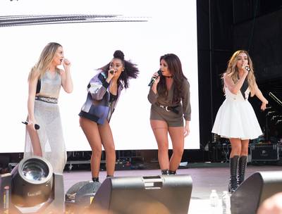 Little Mix - Little Mix displayed their girl power with their 40 minute set that featured their hits &quot;Wings,&quot; Black Magic&quot; and &quot;Change Your Life.&quot;&nbsp;(Photo: Noam Galai/WireImage)