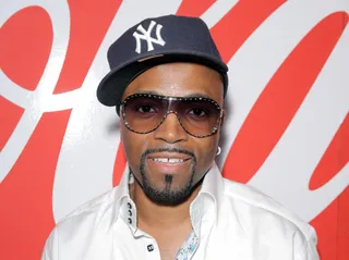 Mr. New Jack Swing - Singer, songwriter and producer Teddy Riley stops by to get refreshed.  (Photo by Marc Davis/PictureGroup)