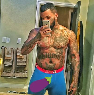 The Game - One of the first to get the print trend off the ground is rapper The Game. Back in October 2015, the MC was the talk of the internet for weeks after he posted a mirror selfie showing how well endowed he was. After seeing the major attention the pic got, it became his thing, and he posted more and more, giving social media a treat each time.(Photo: The Game via Instagram)&nbsp;