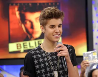 Who You - Justin Bieber at 106 &amp; Park, June 22, 2012. (Photo: John Ricard / BET)