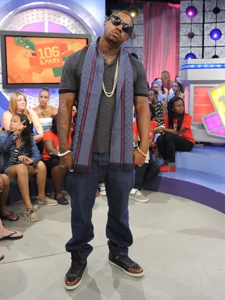 Respect The Scrap - Lil Scrappy at 106 &amp; Park, June 22, 2012. (Photo: John Ricard / BET)