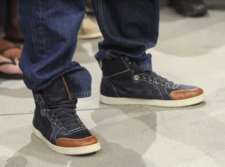 Sneaker Game Untouchable - Lil Scrappy at 106 &amp; Park, June 22, 2012. (Photo: John Ricard / BET)