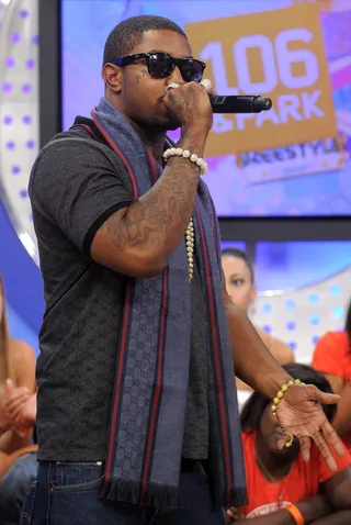 Explaining Some Stuff - Lil Scrappy at 106 &amp; Park, June 22, 2012. (Photo: John Ricard / BET)