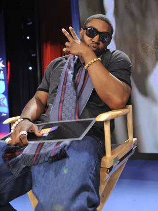 Scrappy Peaces - Freestyle Friday judge Lil Scrappy at 106 &amp; Park, June 22, 2012. (Photo: John Ricard / BET)