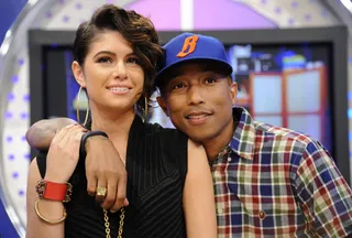 Such a N.E.R.D. - Labelle met Pharell Williams during a backstage meet-and-greet at a 2007 concert for his band, N.E.R.D, in her hometown of Seattle. She reportedly told him, “I’m a singer and I just want to tell you that I’m a huge fan and you’re going to produce my album one day.”(Photo: John Ricard / BET).