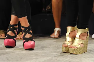 Wow - JWoww and Snooki at 106 &amp; Park, June 20, 2012. (Photo: John Ricard / BET)