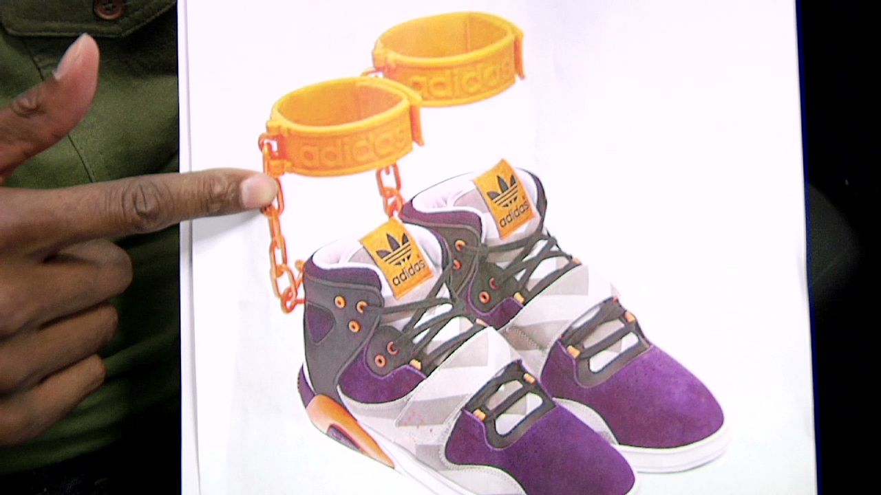 Does the Adidas 'Shackles' Sneaker Mock Slavery? (Video Clip) BET