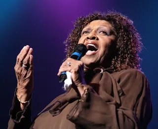 Double Grammy: 1997 and 1999 - After 60 years in the business, Houston was finally recognized by the Grammys and won two awards, nearly back-to-back, for her gospel albums Face to Face and He Leadeth Me.&nbsp;(Photo: Andrew Lepley/Redferns)