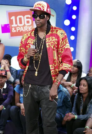 On Point - 2 Chainz at 106 &amp; Park, June 18, 2012. (Photo: John Ricard / BET).