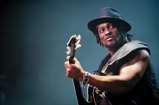 D'Angelo: February 11 - The sexy singer, born Michael Eugene Archer, celebrates his 40th birthday.   (Photo: Nick Pickles/WireImage)