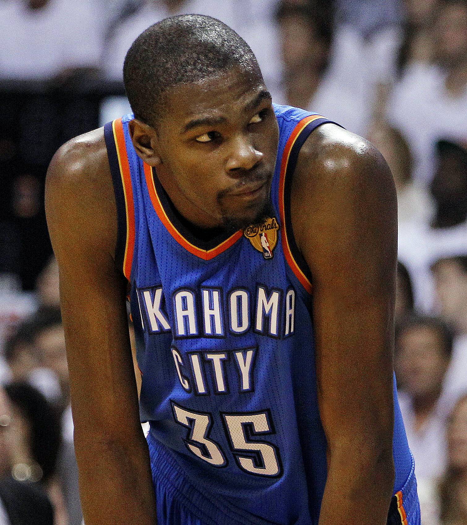 &quot;My Name Is My Name&quot; - Oklahoma City Thunder baller Kevin Durant is one of the league’s top scorers. He’s known as “KD” and the “Slim Reaper,” but now the All-Star is changing his nickname and wants to be known as “The Servant.”&nbsp; Check out nicknames for other star athletes. — Dominique Zonyéé (@DominiqueZonyee)(Photo: Lynne Sladky/AP Photo)
