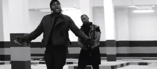 "Mercy" Video Released, June 6, 2012&nbsp; - Pusha was featured in the "Mercy" music video, the first visual off the G.O.O.D. Music Cruel Summer LP.&nbsp;(Photo: Courtesy Island Def Jam)