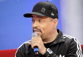 The Real OG - Ice-T on set at 106 &amp; Park, June 15, 2012 (Photo: Dane Delaney / BET)