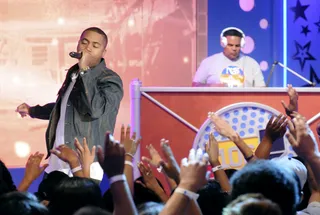 The Boss - NAS Performs at 106 &amp; Park, June 15, 2012 (Photo: Dane Delaney / BET)