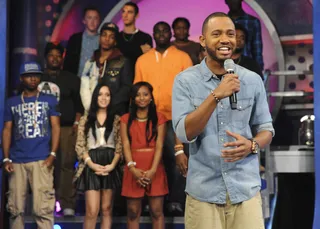 Book It - Terrence J at 106 &amp; Park, June 15, 2012 (Photo: Dane Delaney / BET)