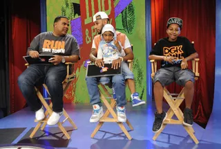 Kids - Freestyle Friday judges Swizz Beatz at 106 &amp; Park, June 15, 2012 (Photo: Dane Delaney / BET)