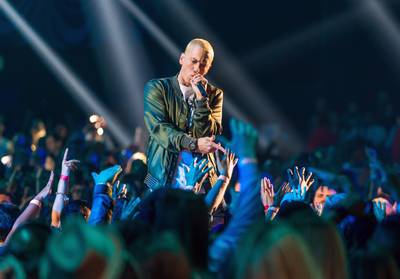 Eminem – 'The Real Slim Shady' - Eminem made a controversial pop parody that would later have fans under the age of one.&nbsp;Listen&nbsp;here.&nbsp;(Photo: Christopher Polk/Getty Images for MTV)