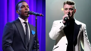 Luke James Covers Sam Smith's &quot;Stay With Me&quot; - Luke James&nbsp;took on&nbsp;Sam Smith's &quot;Stay With Me&quot; and delivered an amazing cover.&nbsp;Sam stamped it in a tweet.&nbsp;“I love this!! @whoisLukeJames.” James's self-titled debut album is set to release this fall on September 23. The pre-order is available now at officiallukejames.com.(Photos from Left: Jemal Countess/Getty Images, Theo Wargo/Getty Images for Capitol Records)