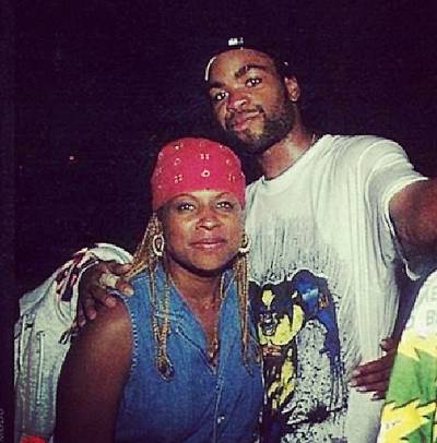 Yo-Yo, @yoyofearless - Yo-Yo stomped her way into the '90s as the sole female member of Ice Cube's Lench Mob crew. Here she is posted up with&nbsp;Method Man showing that East/West love.(Photo: Yolanda Whitaker via Instagram)