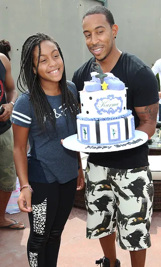 Proud Papa - Ludacris celebrates his daughter Karma's 13th birthday at the Malibu Beach Haus.&nbsp;(Photo: All Access Photo / Revpix / Splash News)&nbsp;