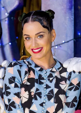 Katy Perry on some entertainers being melodramatic with their fans (jab at Lady GaGa): - “I’m not, like, a crazy ‘I’m gonna die for my fans’ type. Some people are so dramatic about it, and you’re like, ‘Honestly, you’re not the Second Coming. You’re just an entertainer.”(Photo: Chloe Rice/Disney Parks via Getty Images)