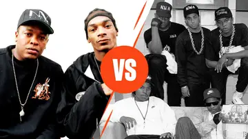 Greatest Rap Crew of All Time: Death Row vs. TDE   Video Clip   BET