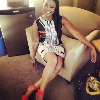 Tatyana Ali - Tatyana’s beauty is shining from inside out. Check the megawatt smile. Happiness is gorgeous and the actress wears it well.(Photo: Instagram via Tatyanaali)