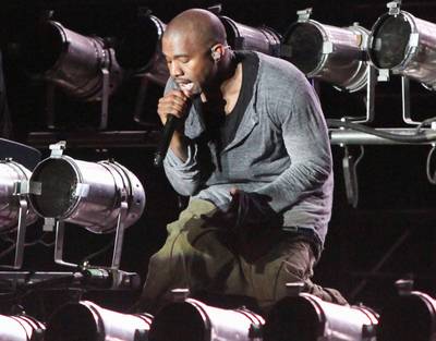 Kanye West - When Kanye West was getting ready to drop Yeezus, the album title alone sparked controversy. But when his debut single “Black Skinhead” went viral, it sparked conversations about race, interracial dating and civil rights.&nbsp;(Photo: Taylor Hill/WireImage/Getty Images)