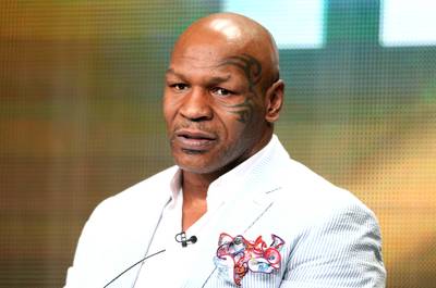 Mike Tyson's Message to Chris Brown - Singer Chris Brown spent a night in jail and quickly entered anger management rehab but not without Mike Tyson giving him a piece of his mind. During a radio interview with 95.5 PLJ Morning Show Tuesday, Tyson said he was worried about Brown and warned the young star to remain humble. The troubled artist was arrested for assault again last weekend. He allegedly punched a man on Sunday outside Washington, D.C., nightclub.(Photo: Frederick M. Brown/Getty Images)