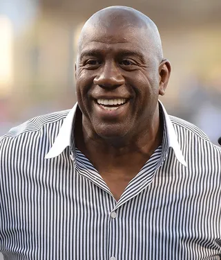 Earvin &quot;Magic&quot; Johnson&nbsp;‏@MagicJohnson - Tweet: &quot;Cookie and I want to send our condolences to the family and friends of Patti Webster as she lost her battle with cancer today.&quot;(Photo:&nbsp; Harry How/Getty Images)