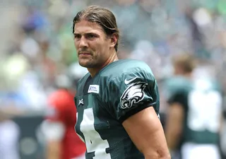 Riley Cooper apologizing for using the n-word:&nbsp; - &quot;This is the lowest of lows. This is not the type of person I want to be portrayed as. This isn't the type of person I am. I'm extremely sorry.&quot;(Photo: AP Photo/Michael Perez)