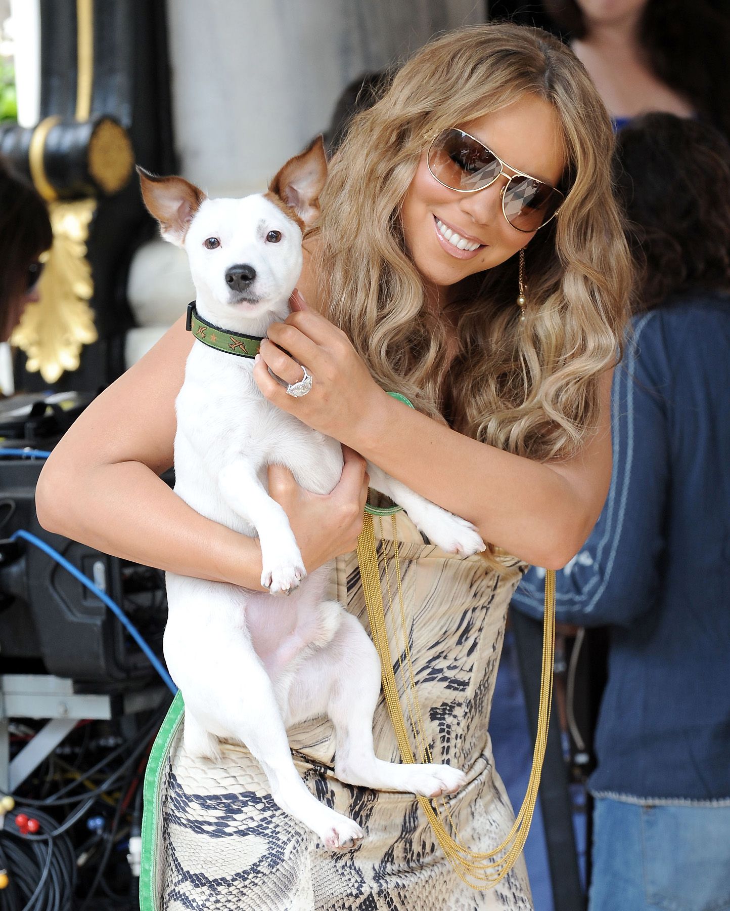 Mariah Carey and Nick Image 4 from Meet Sunny The Obamas' New Puppy