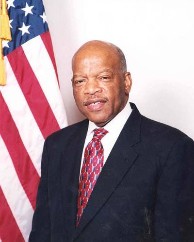 John Lewis (Georgia) - ?Any American can be elected to public office, but not everyone can serve with dignity and great respect. Donald Payne, my friend, my brother, enjoyed the admiration of his colleagues because he led by example, and through quiet, determined diplomacy he accomplished a great deal.?(Photo: Courtesy US House of Representatives/wikicommons)