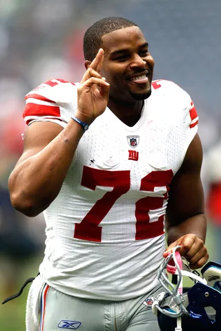 Osi Umenyiora - &quot;Wow. Commissioner Silver dropping the hammer down. I see you NBA.&quot;&nbsp;(Photo: Chris Graythen/Getty Images)