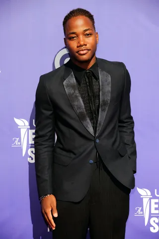 Leon Thomas - The Victorious star was excited about UNCF since he's&nbsp; college bound next year. (Photo: Phil McCarten/PictureGroup)