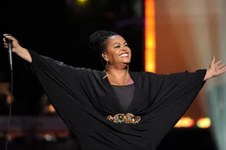 Jill Scott - Jilly from Philly&nbsp;had everyone in the Pasadena Civic Center feeling inspired when she&nbsp;sang &quot;Blessed.&quot;&nbsp;(Photo:&nbsp; BET/PictureGroup)