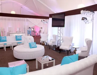 Beauty Lounge Experience - BET Experience attendees got the chance to lounge in a custom beauty suite featuring products from Crest and other beauty brands. (Photo: Jesse Grant/BET/Getty Images)