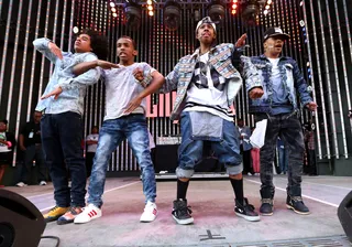 MB Lands in L.A. - Mindless Behavior has been around the world and tonight they're landing at 106 &amp; Park in L.A. just so they can kick off your weekend right and tear down the stage!(Photo: Christopher Polk/Getty Images for Mindless Behavior)