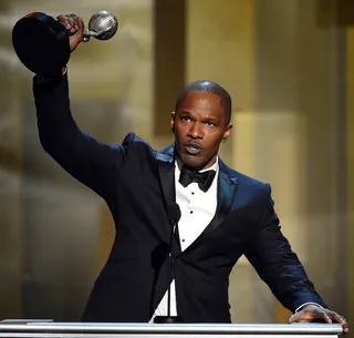 Strong Image – February 2013 - Foxx won the Entertainer of the Year award at the 44th NAACP Image Awards this past February.&nbsp; (Photo: Kevin Winter/Getty Images for NAACP Image Awards)