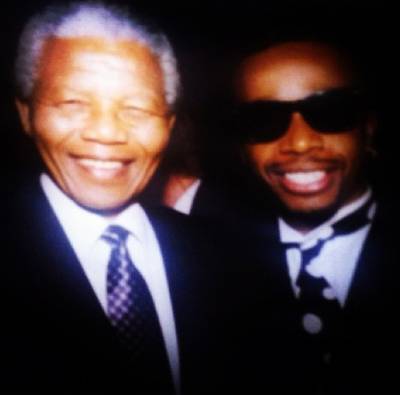 MC Hammer @mchammer - &quot;The Celebration in Heaven is delayed as the Rob of Courage and the Crown of Humanity is prepared for He who walked upright for Civility.&quot; MC Hammer shows Nelson Mandela support and well wishes on his health.&nbsp;(Photo: Instagram/MCHammer)