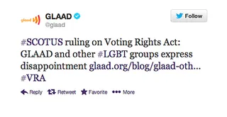 GLAAD - (Photo: GLAAD via Twitter)