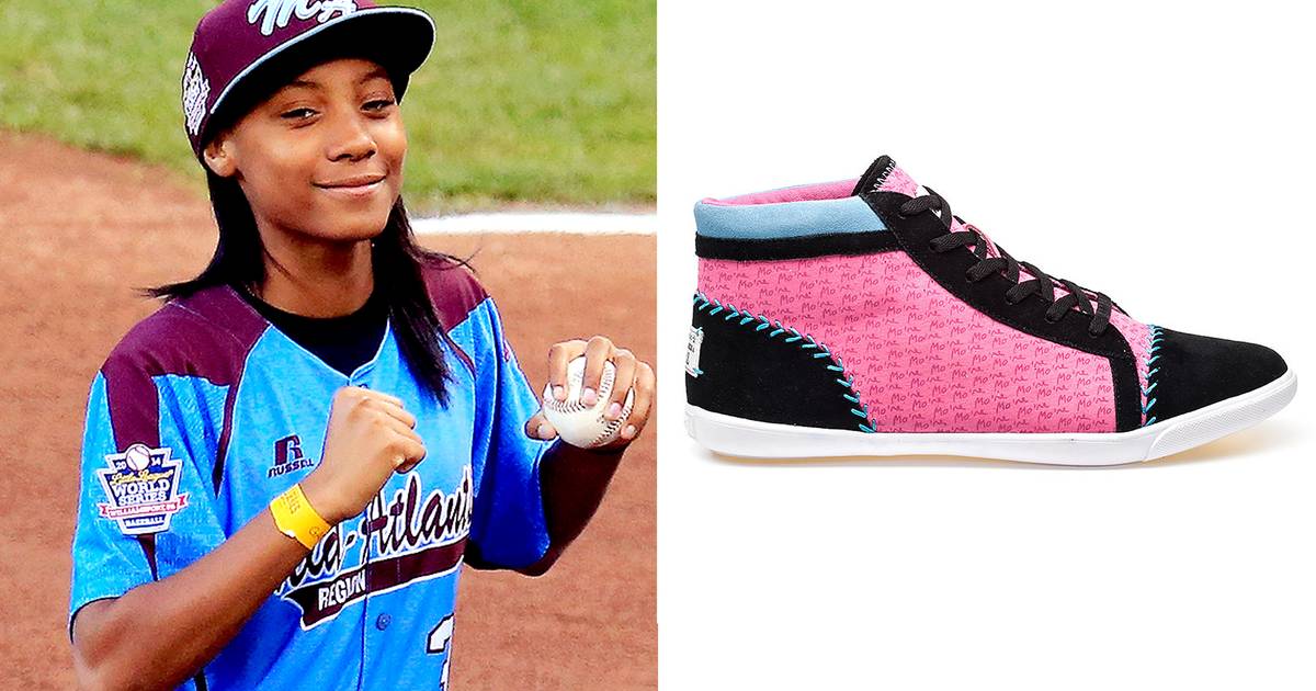 Little League star Mo'ne Davis designs sneaker line to benefit impoverished  girls
