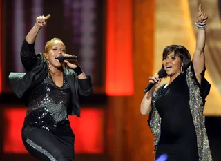 Sunday Best - Mary Mary joined the search for the next gospel great as judges for the BET singing competition show Sunday Best.\r(Photo by Mark Davis/Fox/PictureGroup)