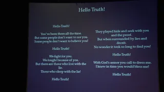 &quot;Hello Truth&quot; - &quot;Hello Truth&quot; is a poem written by McClendon while he was waiting for his DNA test results.(Photo: Samson Styles)